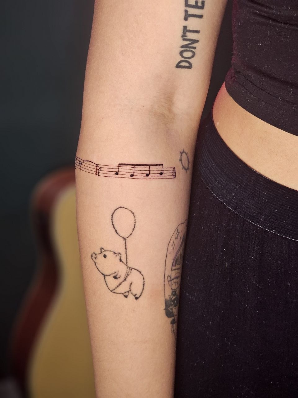 Fine Line tattoo — Fine Line · Black & Gray by Jing, Cebu