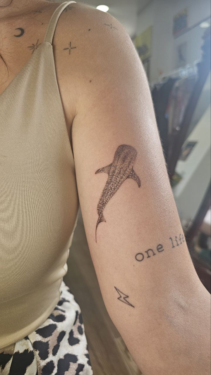 Fine Line tattoo — Fine Line · Black & Gray by Jing, Cebu