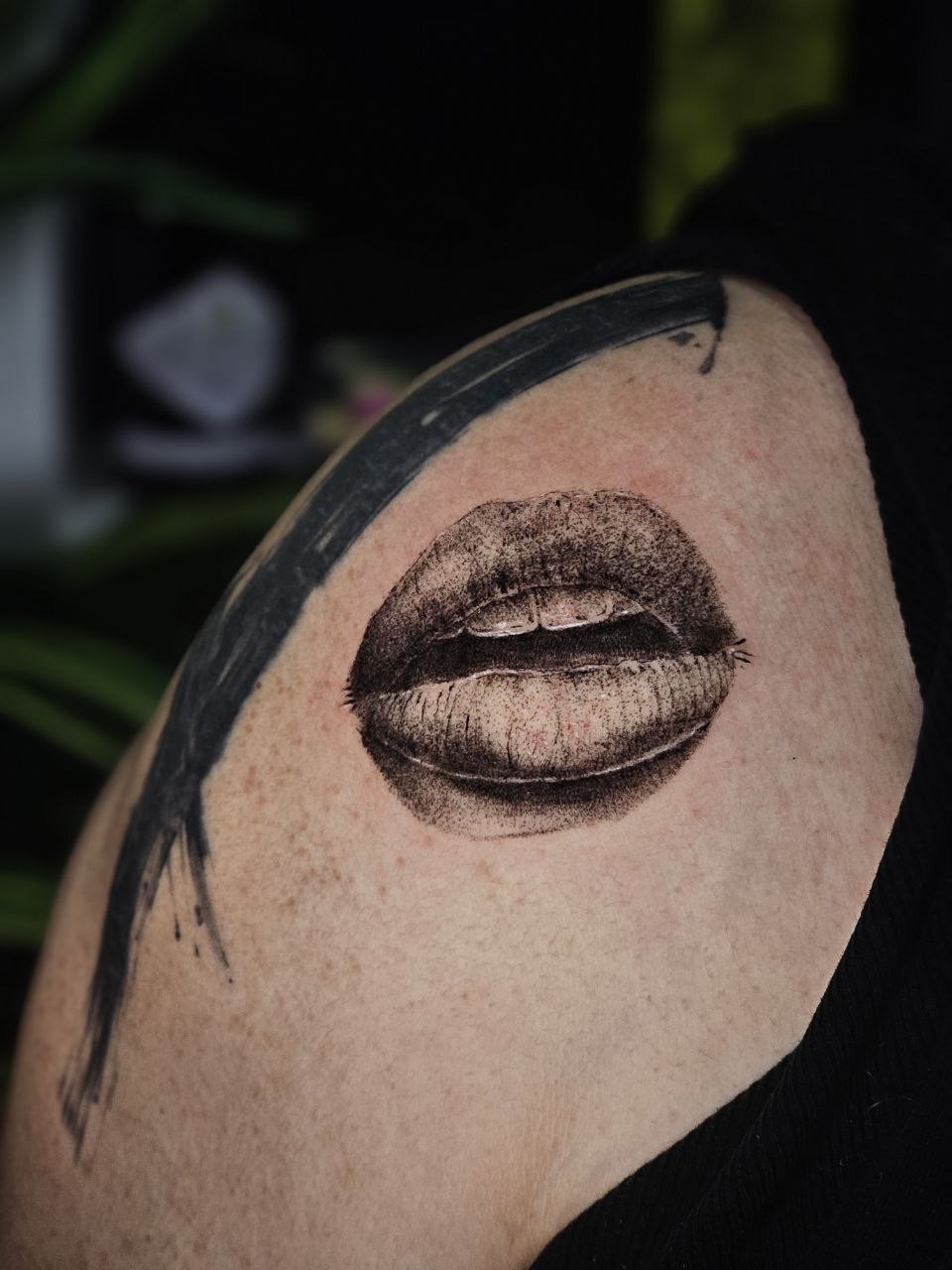 Fine Line tattoo — Fine Line · Black & Gray by Jing, Cebu