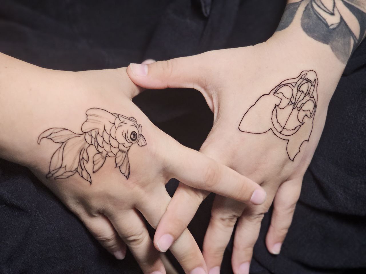 Geometric tattoo — Fine Line · Geometric by Jing, Cebu