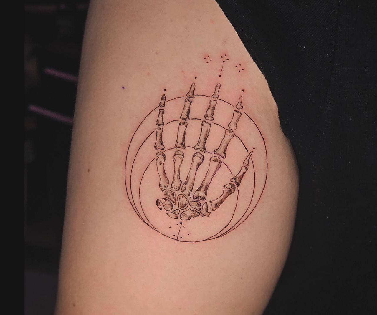 Geometric tattoo — Fine Line · Geometric by Jing, Cebu