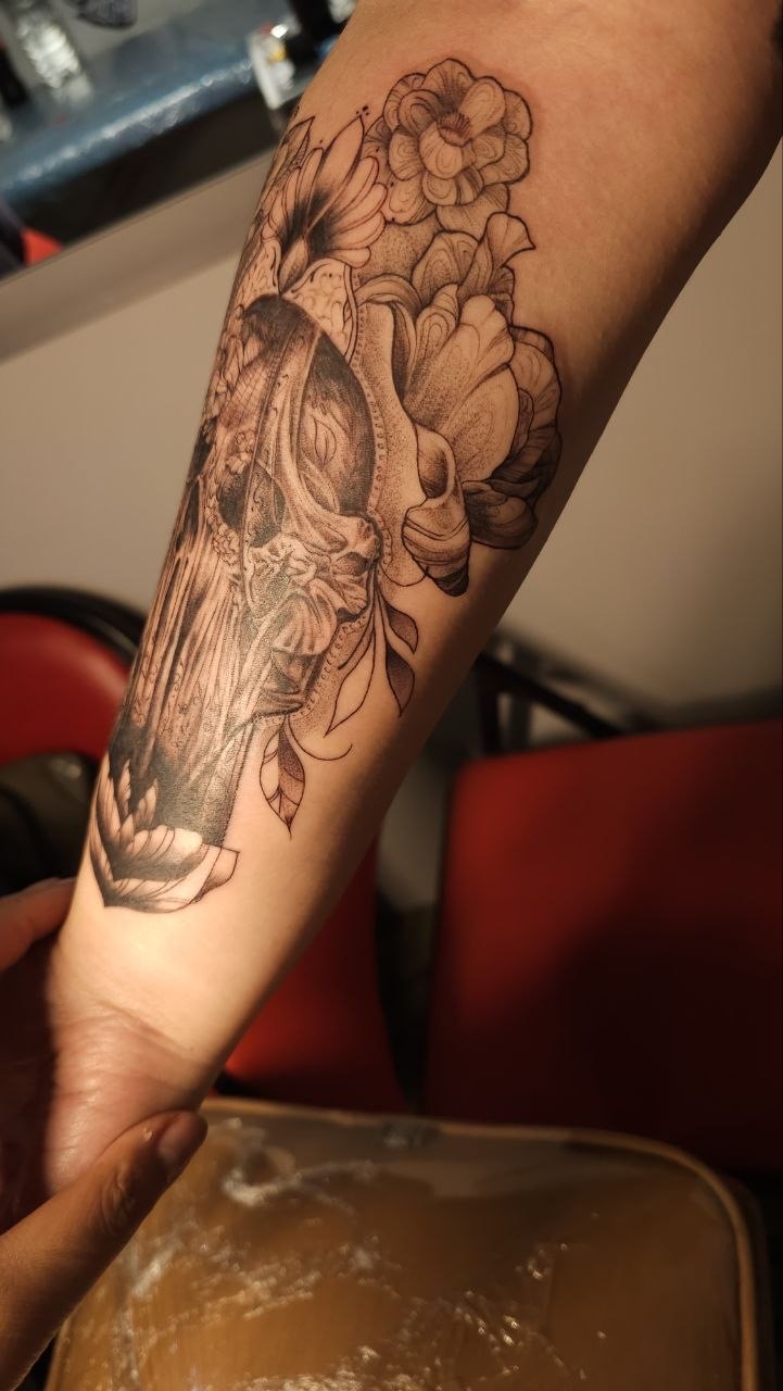 Geometric tattoo — Fine Line · Geometric by Jing, Cebu