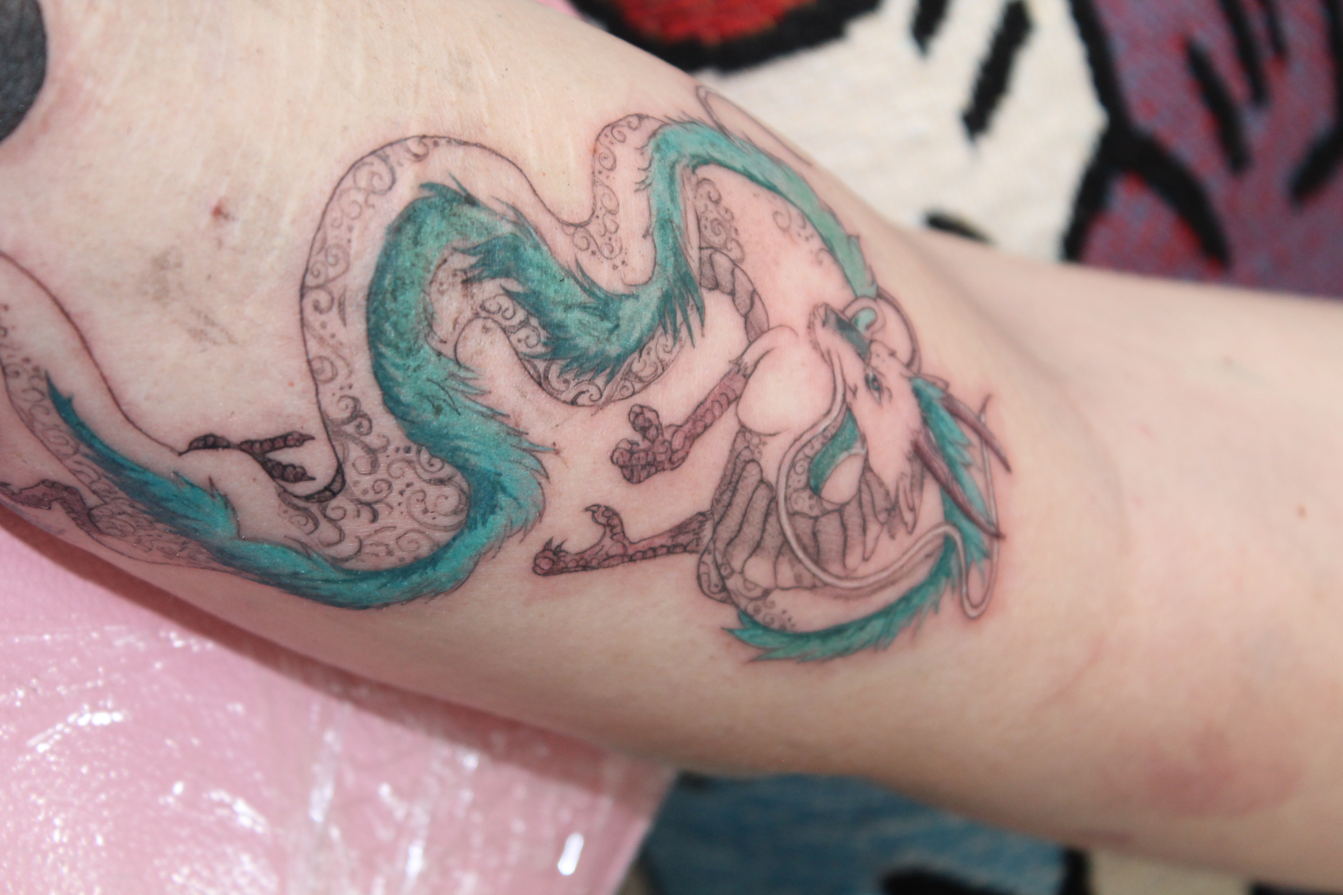 Studio Ghibli tattoo — Fine Line · Illustration by Jing, Cebu