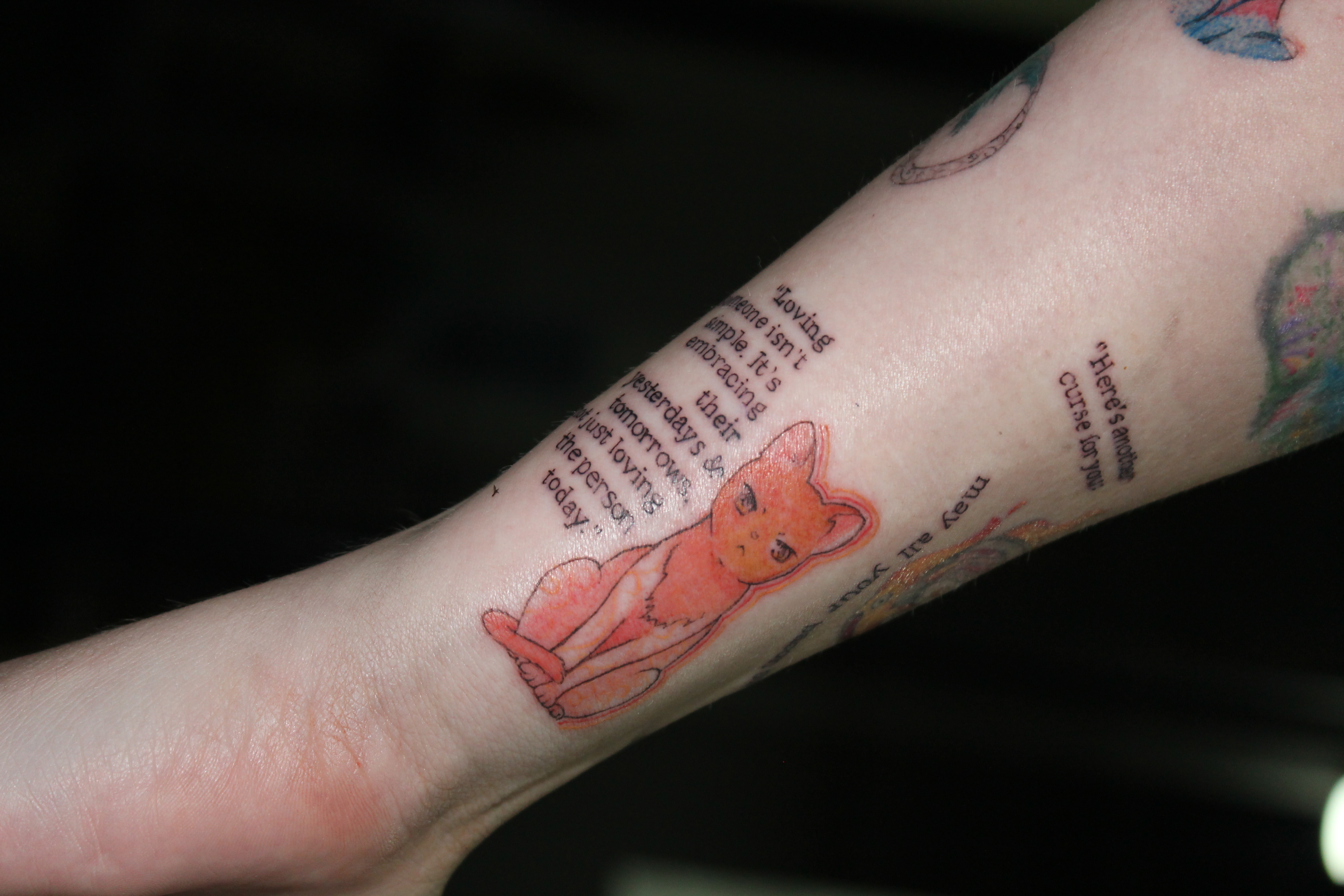 Studio Ghibli tattoo — Fine Line · Illustration by Jing, Cebu