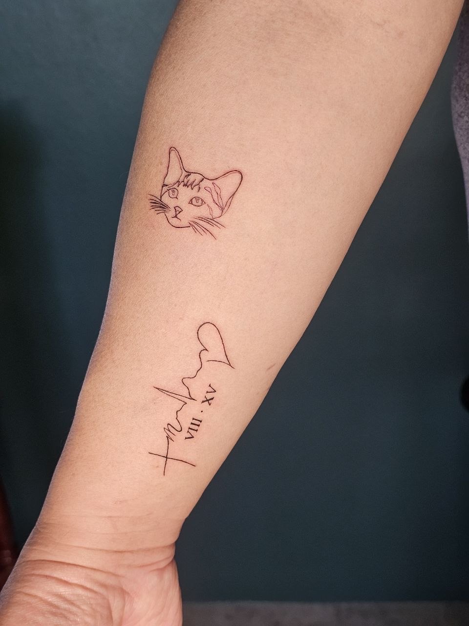 Minimalist tattoo — Fine Line · Minimalist by Jing, Cebu