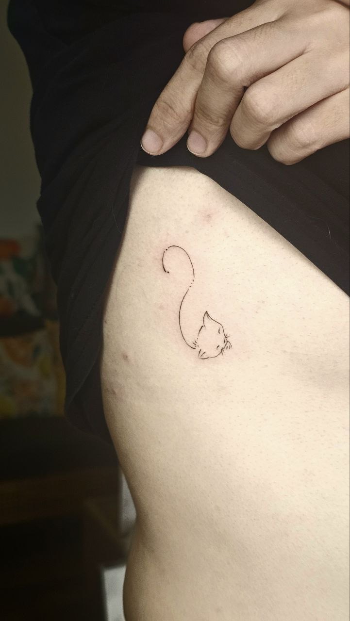 Minimalist tattoo — Fine Line · Minimalist by Jing, Cebu