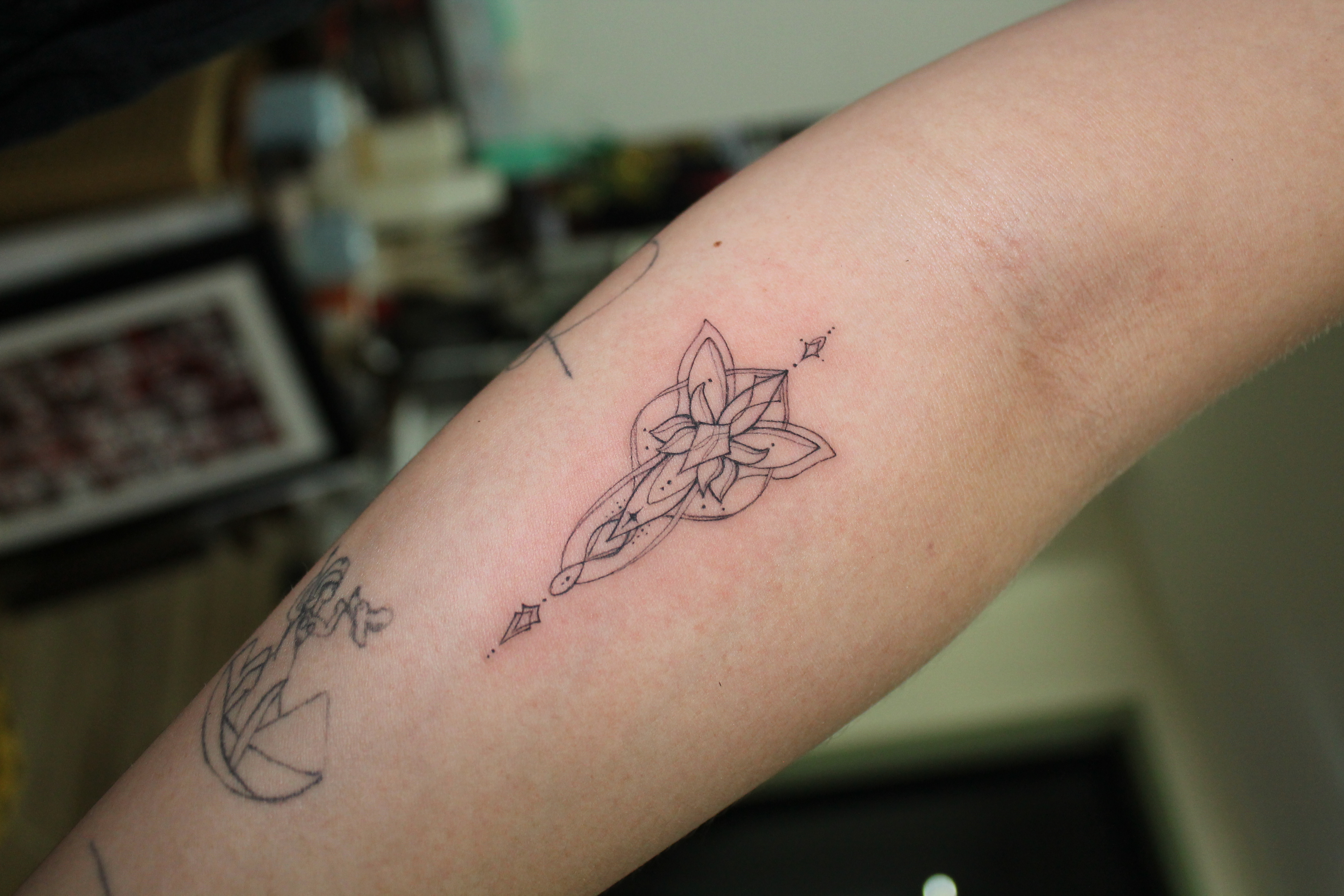 Minimalist tattoo — Fine Line · Minimalist by Jing, Cebu