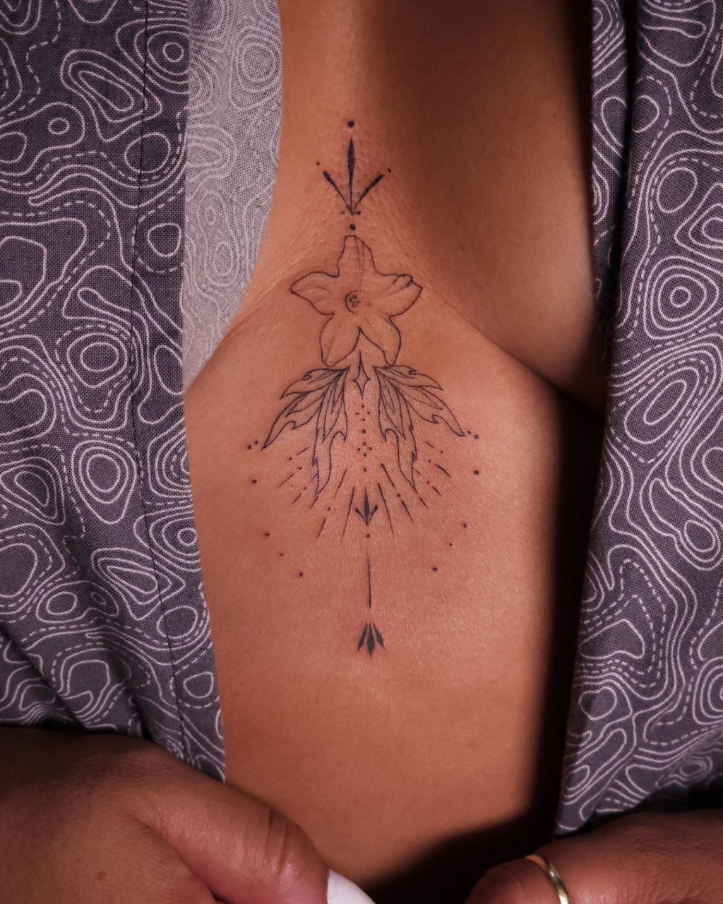 Ornamental tattoo — Fine Line · Ornamental by Jing, Cebu