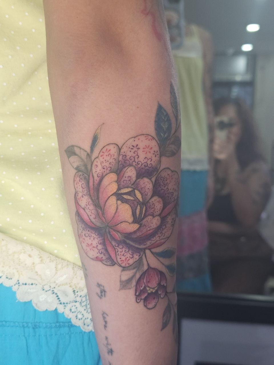 Floral tattoo — Floral · Fine Line by Jing, Cebu