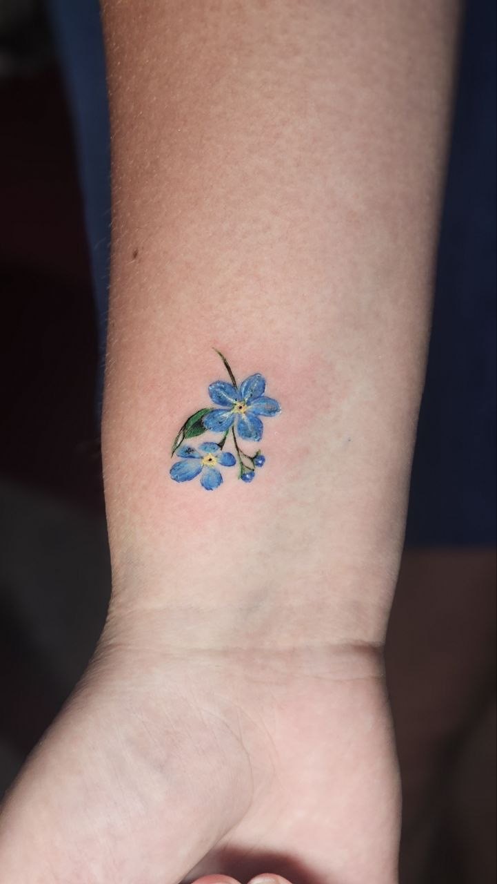 Floral tattoo — Floral · Fine Line by Jing, Cebu