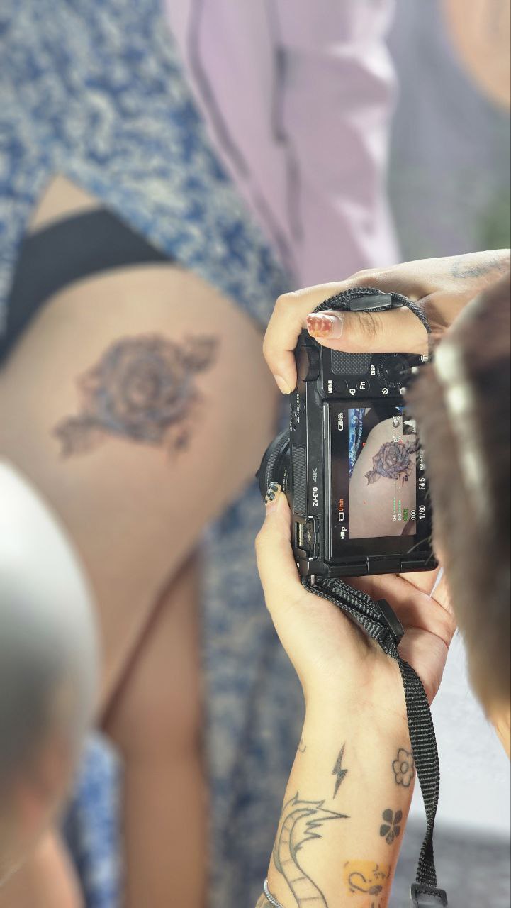 Floral tattoo — Floral · Fine Line by Jing, Cebu