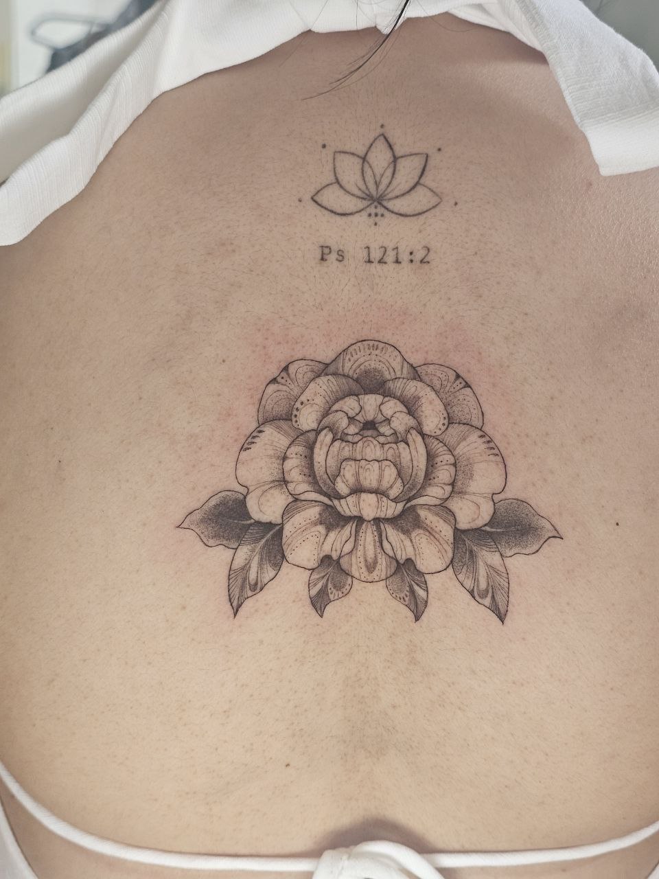 Floral tattoo — Floral · Fine Line by Jing, Cebu